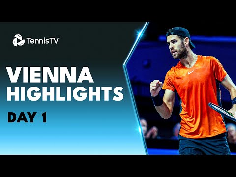 Zverev Takes On Ofner; Khachanov, Norrie & Lehecka All Feature | Vienna 2023 Highlights Day 1