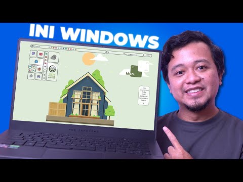 GOKIL! UBAH TAMPILAN WINDOWS JADI KEREN PAKAI 1 APLIKASI 2025