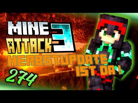 Das HERBSTUPDATE in MINEATTACK III : Minecraft Mineattack III [274] - Rikuru Live