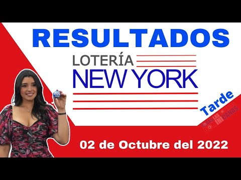 Lotería New York Tarde Resultados de hoy Domingo 02 de Octubre del 2022