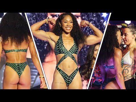 Alycia Baumgardner BARES ALL IN SMOKIN HOT WEIGH-IN, FINAL WORDS & FACE OFF vs Jennifer Miranda