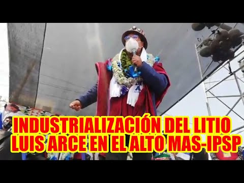 LUIS ARCE EN EL ALTO PROPUSO CREACIÓN DE UNA PLATA PARA LA PRODUCCIÓN DE DIÉSEL..