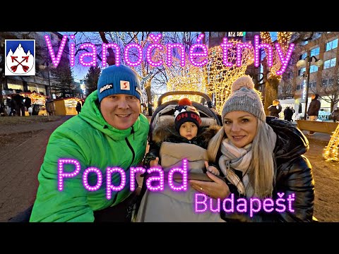 🎄✨ Vianočné trhy v Poprade a Budapešti 🇲🇬 | Travel Vlog 2025 | 4K