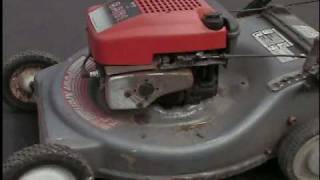 My Trash Picked 1995 Powr Kraft Lawn Mower You