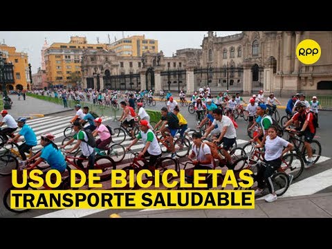 Uso de la bicicleta como transporte saludable