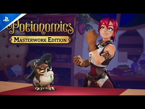 Potionomics: Masterwork Edition - Launch Trailer | PS5 Games