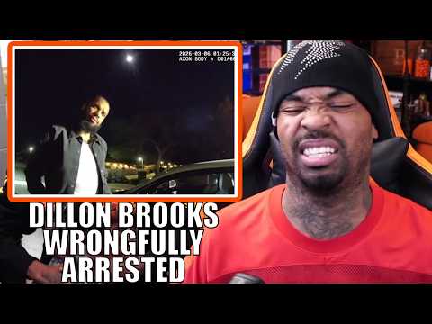 The Wild Arrest Of Dillon Brooks Caught On Bodycam