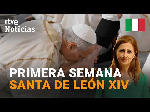 SEMANA SANTA | El PAPA LEÓN XIV recupera el LAVADO de PIES a 12 SACERDOTES | RTVE
