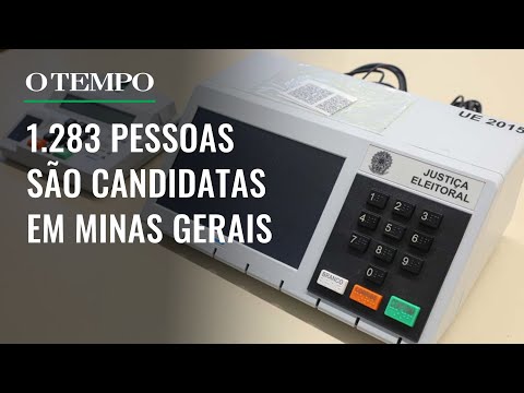 Eleições 2024: Minas Gerais tem 1.283 candidatos em 853 municípios