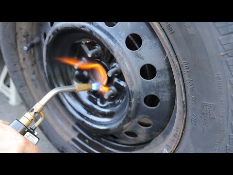 Rusted / Stuck Steel Wheel Quick Removal Trick