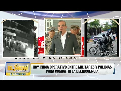 Presidente manda a militares para la calle a combatir la delincuencia│El Show del Mediodía