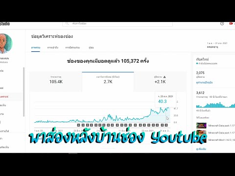 พาดูหลังบ้านช่อง-Youtube-ของผม พาดูหลังบ้านช่อง-Youtube-ของผม