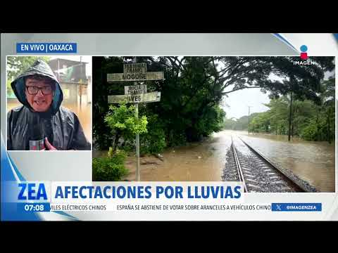 Desbordamiento del río Los Perros deja bajo el agua a Juchitán de Zaragoza, Oaxaca | Francisco Zea