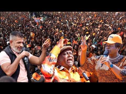 How Oburu's ODM Painted Siaya Orange as they Vowed Orengo Must GO!