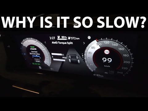 Nissan Ariya e-4orce Evolve+ acceleration and noise test