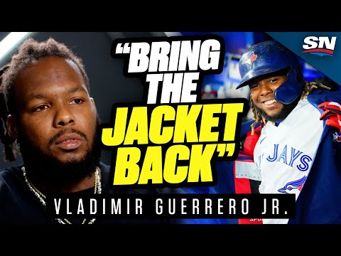 Vladimir Guerrero Jr. Talks Home Run Jacket | The Interview Room