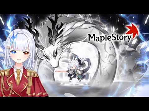 【MapleStory】狩り曜日！朝の続き192ｍから🌙🍡　垂れ流し配信（基本マイクOFF）　＃夜餅もちもち