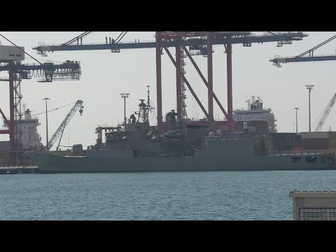 Greece naval frigates arrive in Cyprus to bolster the island’s defences | AFP