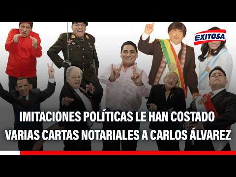 🔴🔵Carlos Álvarez ha recibido varias cartas notariales por sus imitaciones: “Tengo muchísimas”