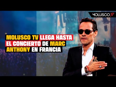 Molusco TV llega hasta Paris, Francia para concierto de Marc Anthony