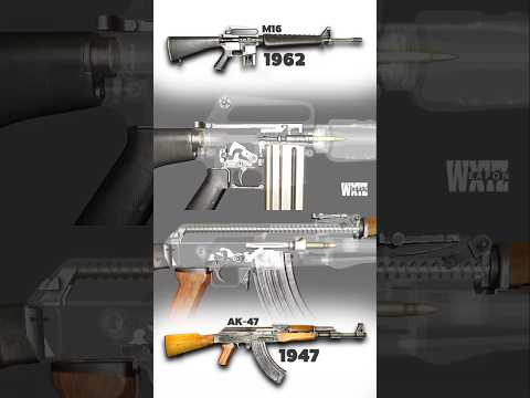 ETERNAL DUEL: M16 vs AK-47 ACTION Animation