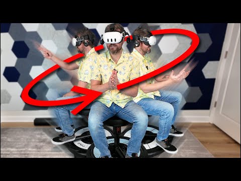 I Tested A Chair That Spins When I Turn My Head In VR... And ...