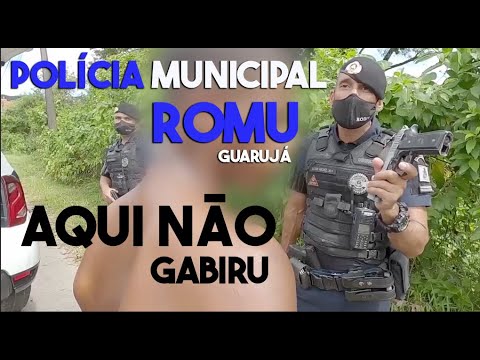 ROMU do Guarujá tira das estradas mais um lixo da sociedade!