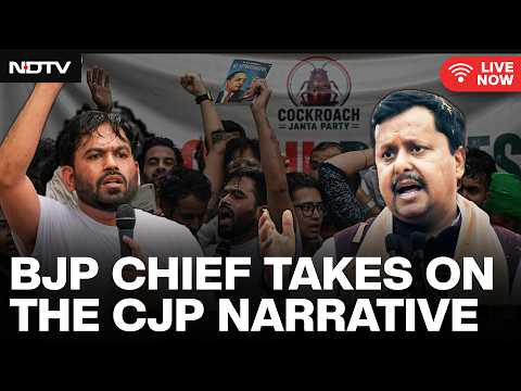 Cockroach Janata Party Protest | BJP Chief Nitin Nabin Slams CJP Narrative: "Those Abroad Can't..."