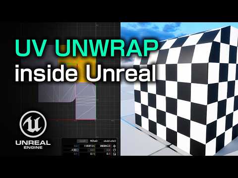 This is the Best Way to create UVs inside Unreal Engine 5