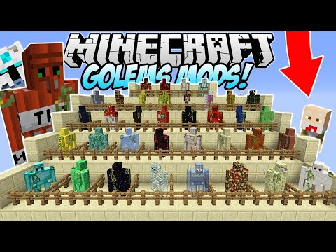 KITA GERGAJI SEMUA GOLEM UNIK, YANG NOMOR 5 PALING MENGERIKAN SEPANJANG SEJARAH MINECRAFT!!!