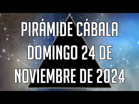 ? Pirámide Cábala para el Domingo 24 de Noviembre de 2024 - Lotería de Panamá