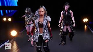 【STARDOM】COSMIC ANGELSとDDMの入場シーン【愛川興行プロレス】WWE 2K20