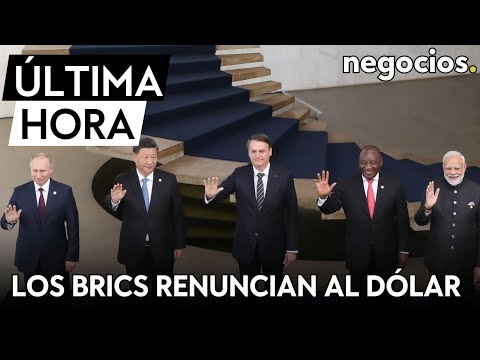 ÚLTIMA HORA | Los BRICS abandonan el dólar: no lo usarán para los acuerdos comerciales