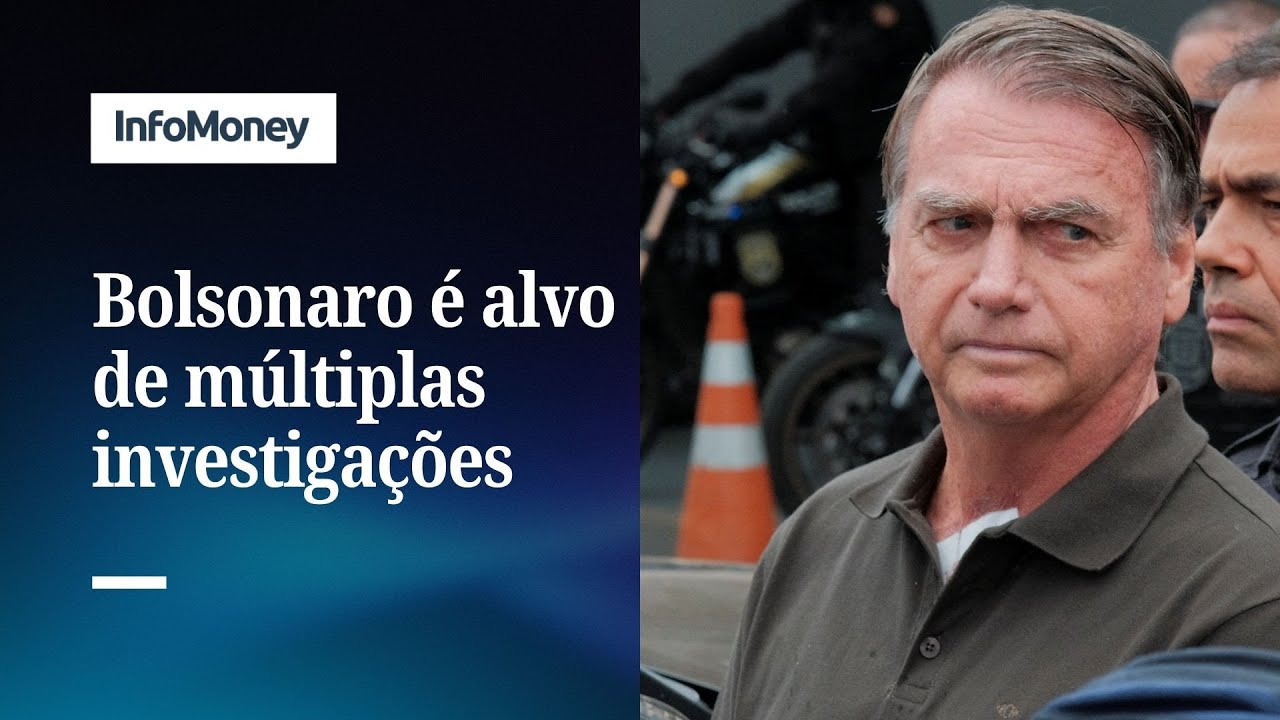 Bolsonaro é alvo de múltiplas investigações incluindo coação a ministros do STF | InfoMoney News