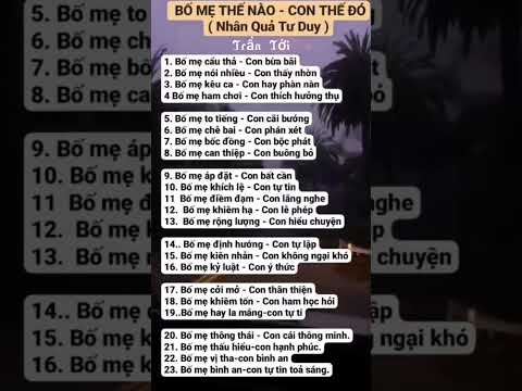 Bố Mẹ sinh con trời sinh tính!