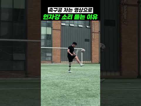 <strong>축구공</strong> 차는 영상으로 인자강 소리 듣는 이유