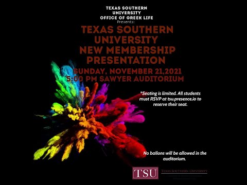 Fall 2021 New Member Presentation