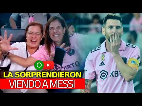 Sorprenden a Alexandra Hill viendo a Messi en Miami ¿Otro Mundialista?