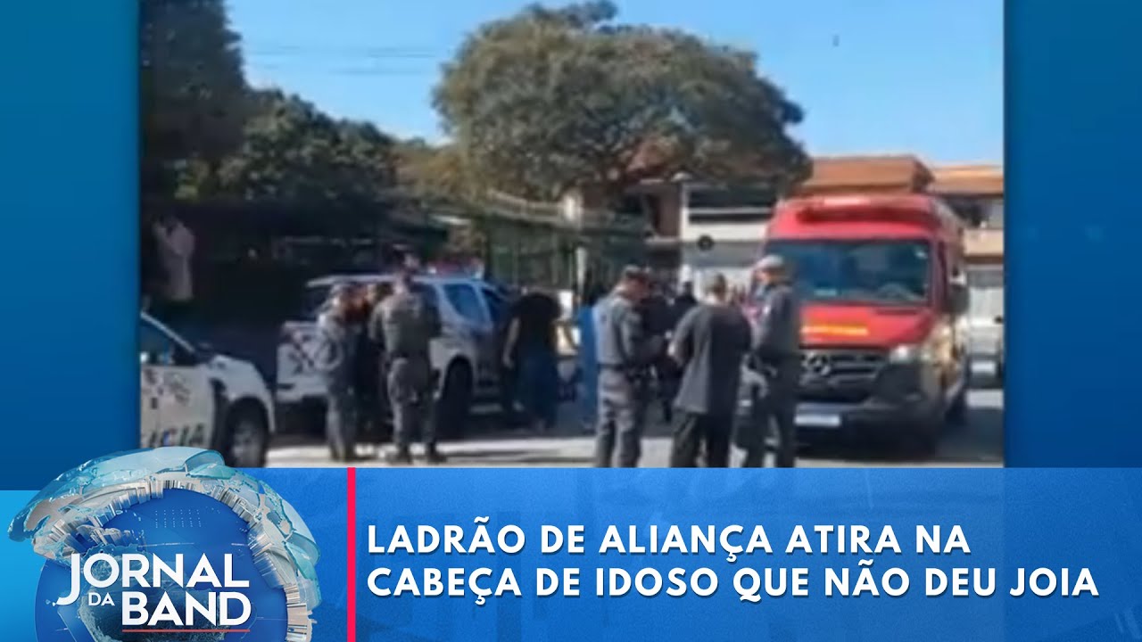 Ladrão de aliança atira na cabeça de idoso que não deu joia