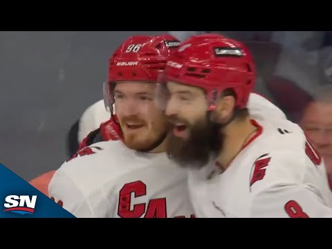 Hurricanes Roslovic Finishes Off Sweet Feed From Aho With Tidy Finish