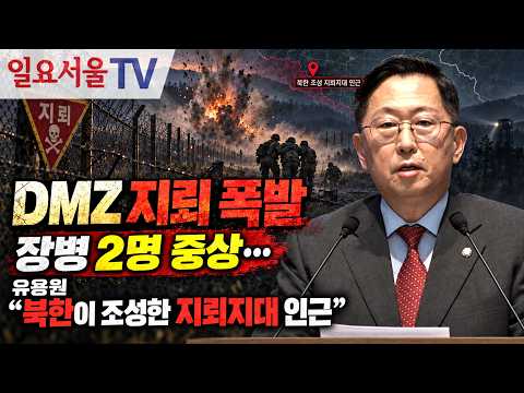 유용원 "북한이 조성한 <strong>지뢰지대</strong> 인근"