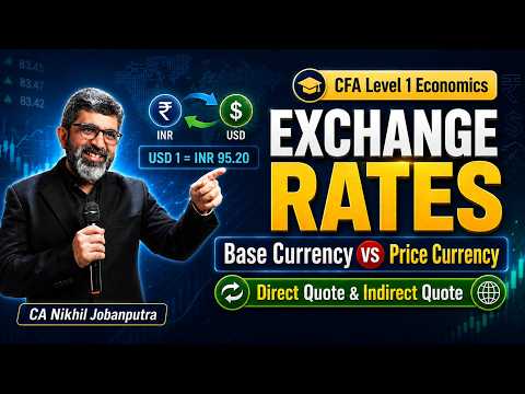 Exchange Rates Made Easy | Base Currency & Price Currency Explained | CFA Level 1 Economics