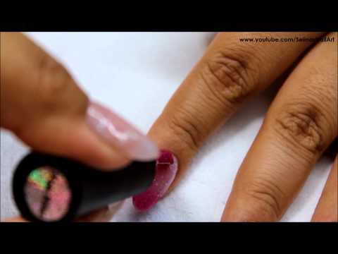 Color changing Gel Polish: DIY Hard Nails