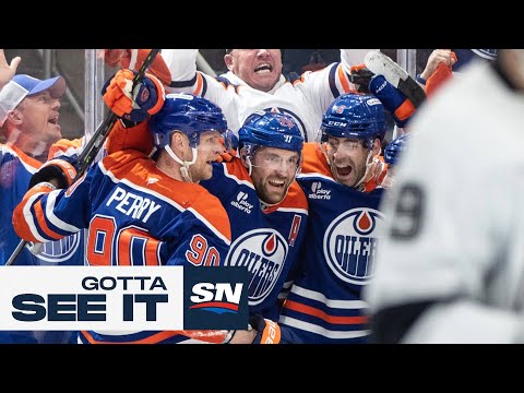 GOTTA SEE IT: Leon Draisaitl Scores First Career Playoff Overtime Winner To Tie Series