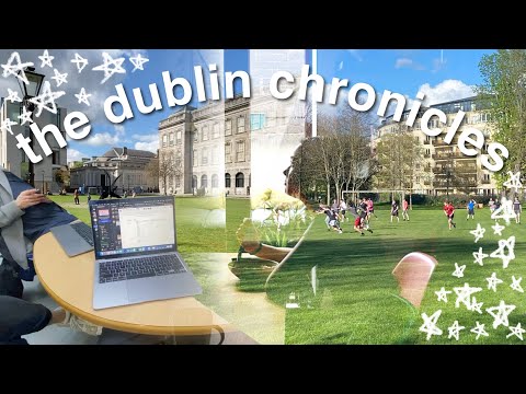 the dublin chronicles // trinity classes + football match