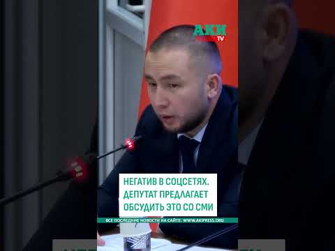 Депутат предложил обсудить со СМИ рост негативных новостей в соцсетях