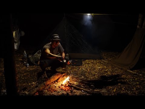 SoloCamping&Bushcraft(ASMR