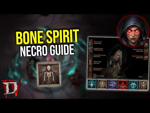 Diablo 4 - BONE SPIRIT GIGA SPEED NECRO Build Guide