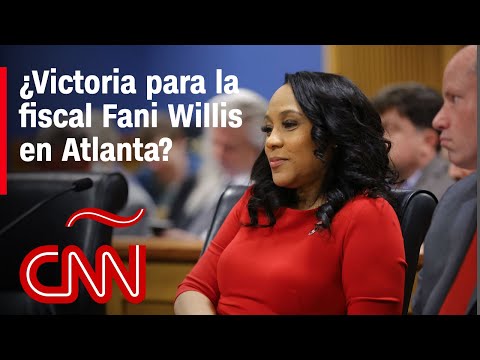 Ya hay determinación de la corte en Atlanta: Fani Willis puede seguir en el cargo de fiscal