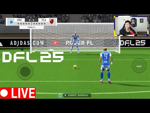 NOVO DFL 25 MOBILE V.2 AO VIVO🔥BRASILEIRÃO🔴MODO CARREIRA 🔥 DLS 25 - LIVE #56